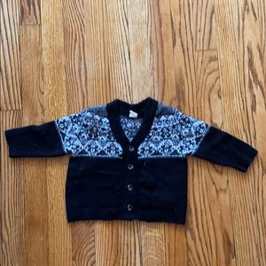 Tucker & Tate Black and White Sweater 6m